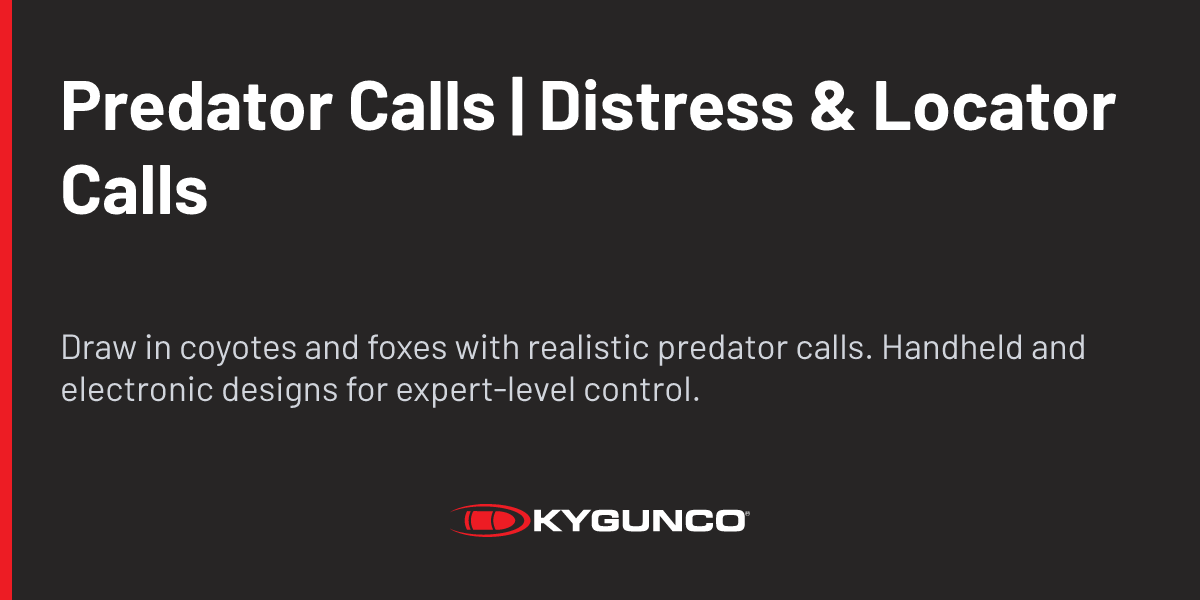 Wind Calling Predators Predator Calls | Distress & Locator Calls